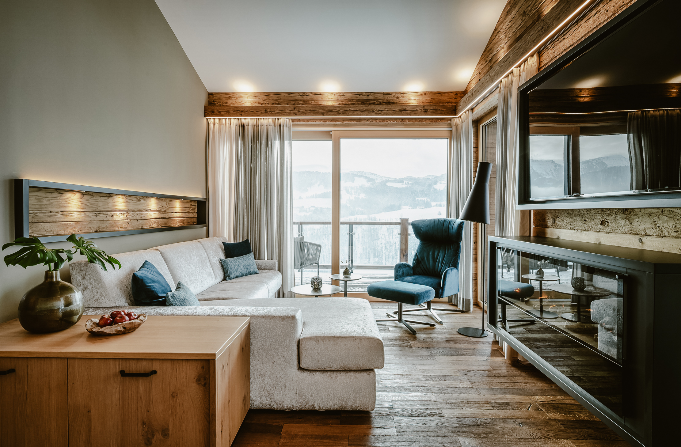 Wellnesshotel: Suite Nagelfluh - Bergkristall - Mein Resort im Allgäu