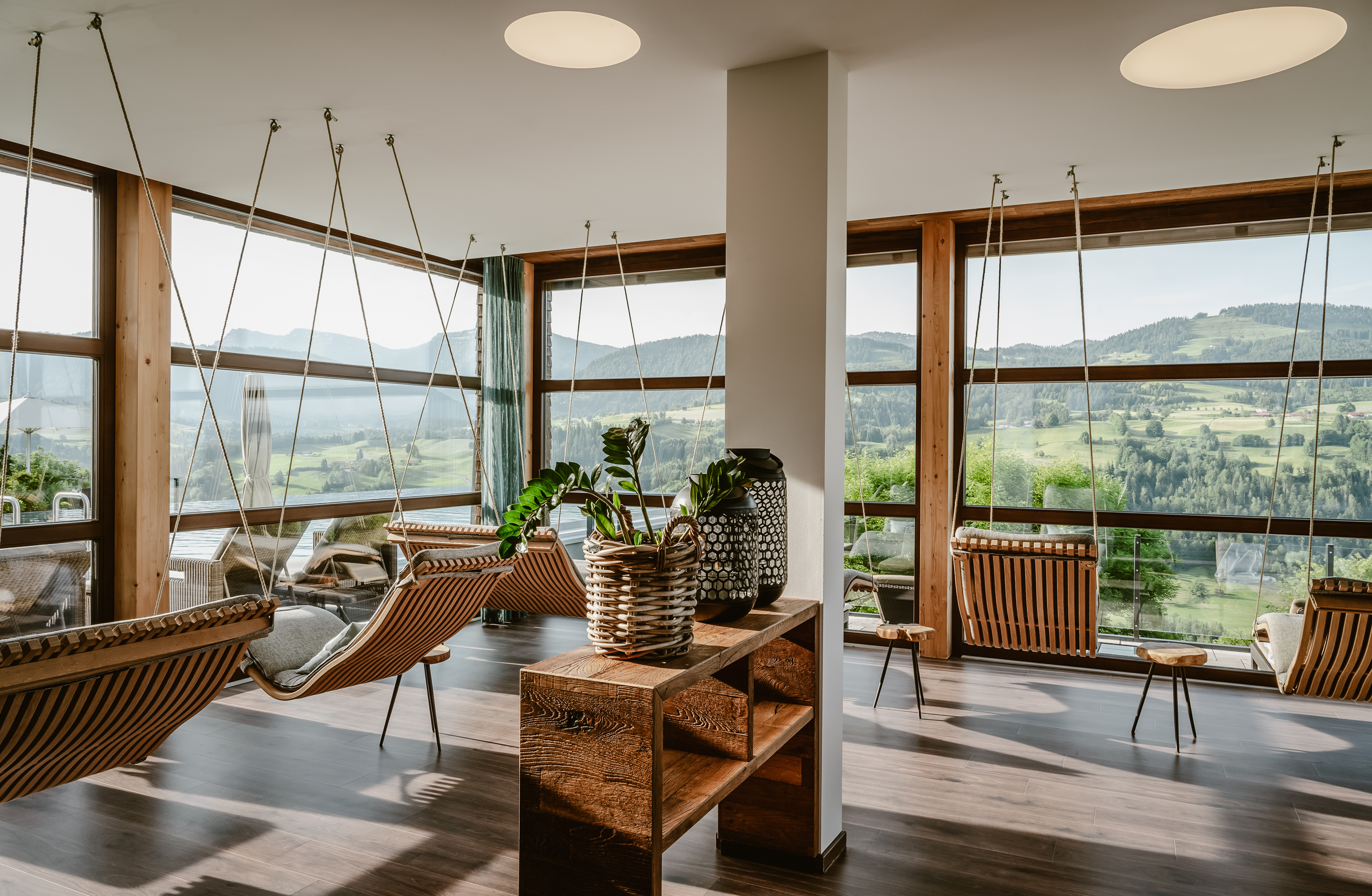 Wellnesshotel: Schwebeliegenraum - Bergkristall - Mein Resort im Allgäu - Sauna | Spa