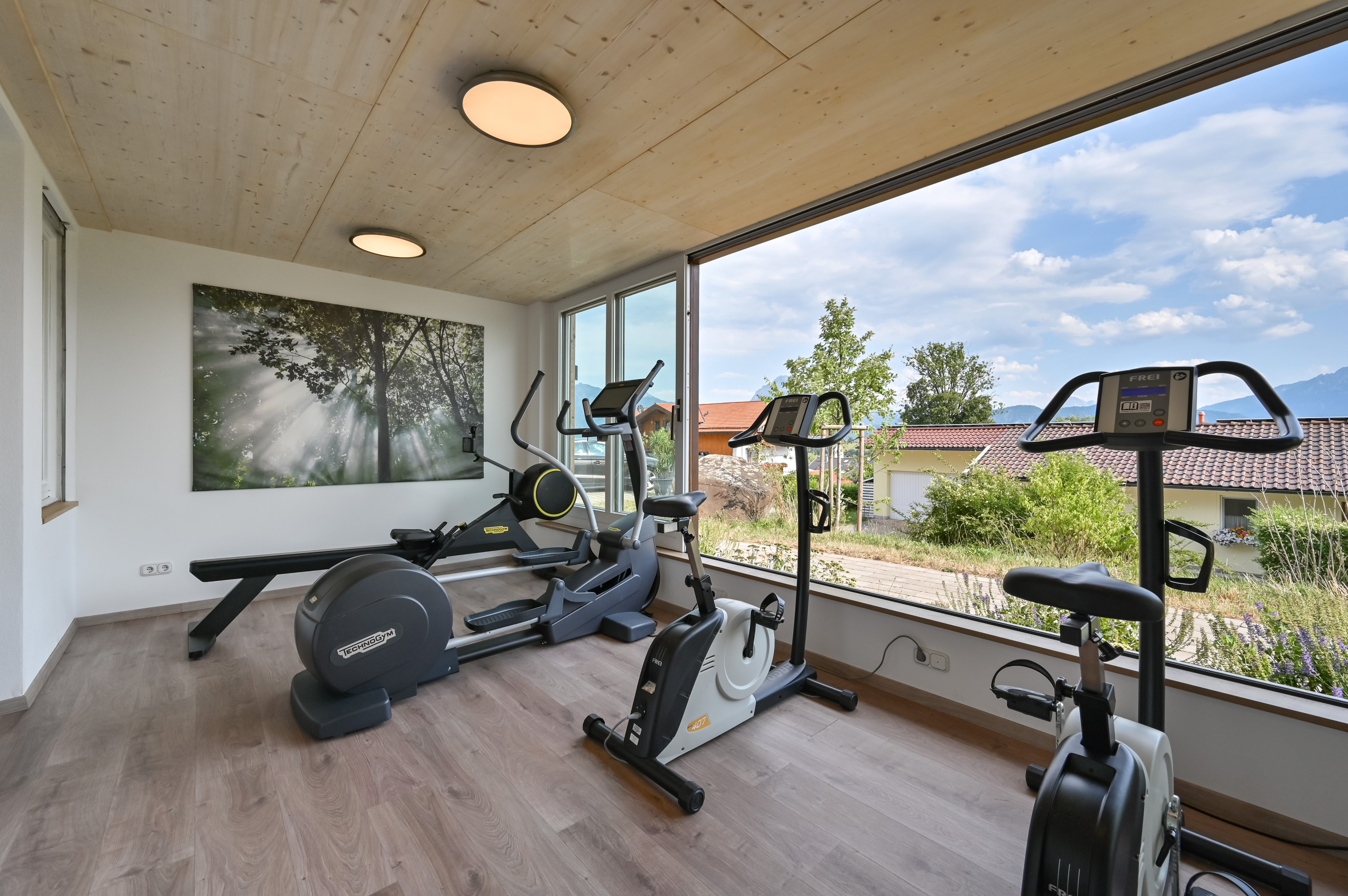 Biohotel Eggensberger**** Fitnessangebote im Detail Hotel-Fitness-Raum