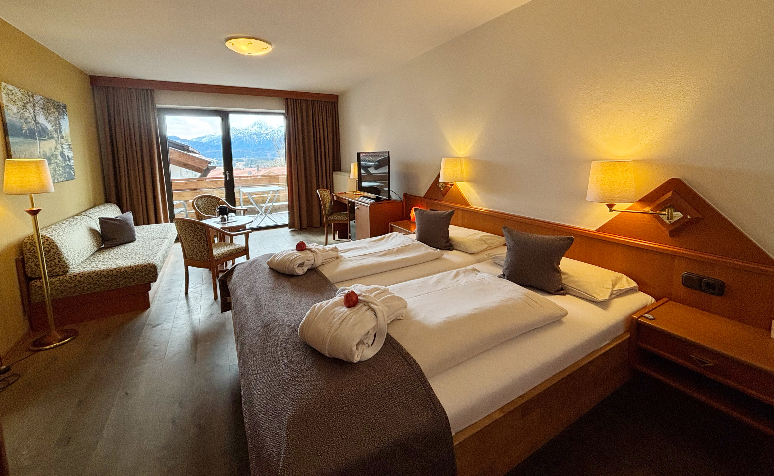 Biohotel Eggensberger**** Zimmerkategorien COMFORT Doppelzimmer "Südpanorama"
