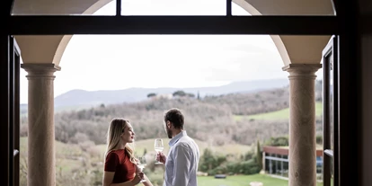 Wellnessurlaub - Toskana - Terrasse  - ADLER Spa Resort THERMAE