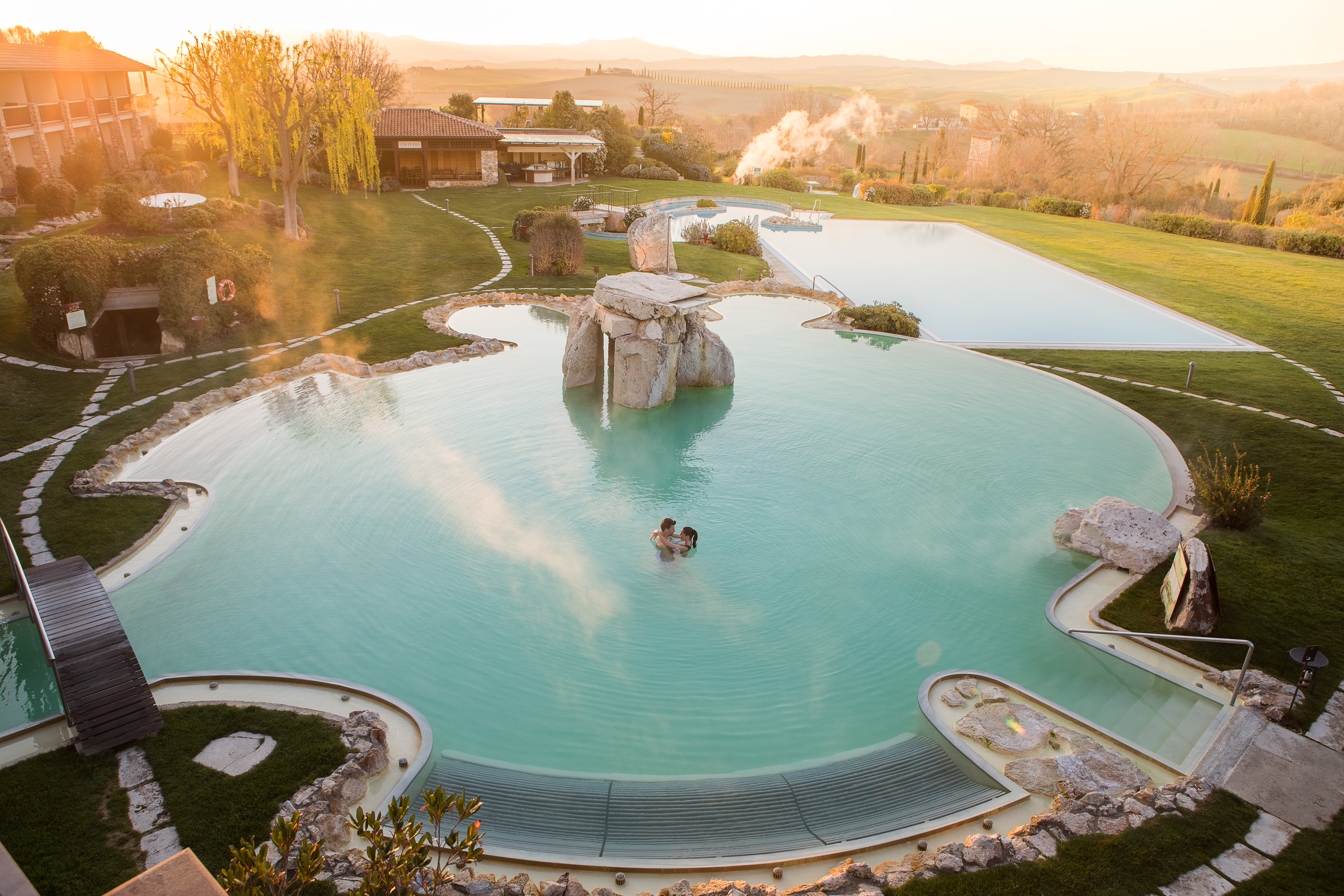 Wellnesshotel: ADLER Spa Resort THERMAE - Poollandschaft - ADLER Thermae