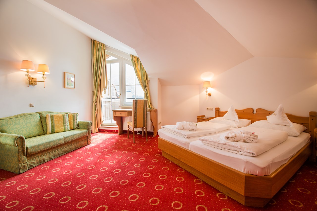 Hotel AlpenSchlössl Zimmerkategorien Komfortzimmer Tauernblick