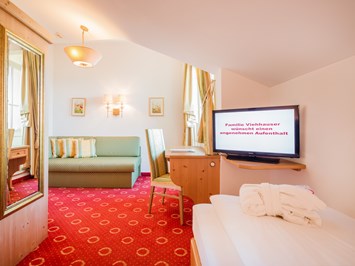 Hotel AlpenSchlössl Zimmerkategorien Komfortzimmer Single