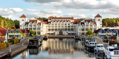 Wellnessurlaub - Sauna im Zimmer - Brandenburg - Aussenansicht - Precise Resort Hafendorf Rheinsberg