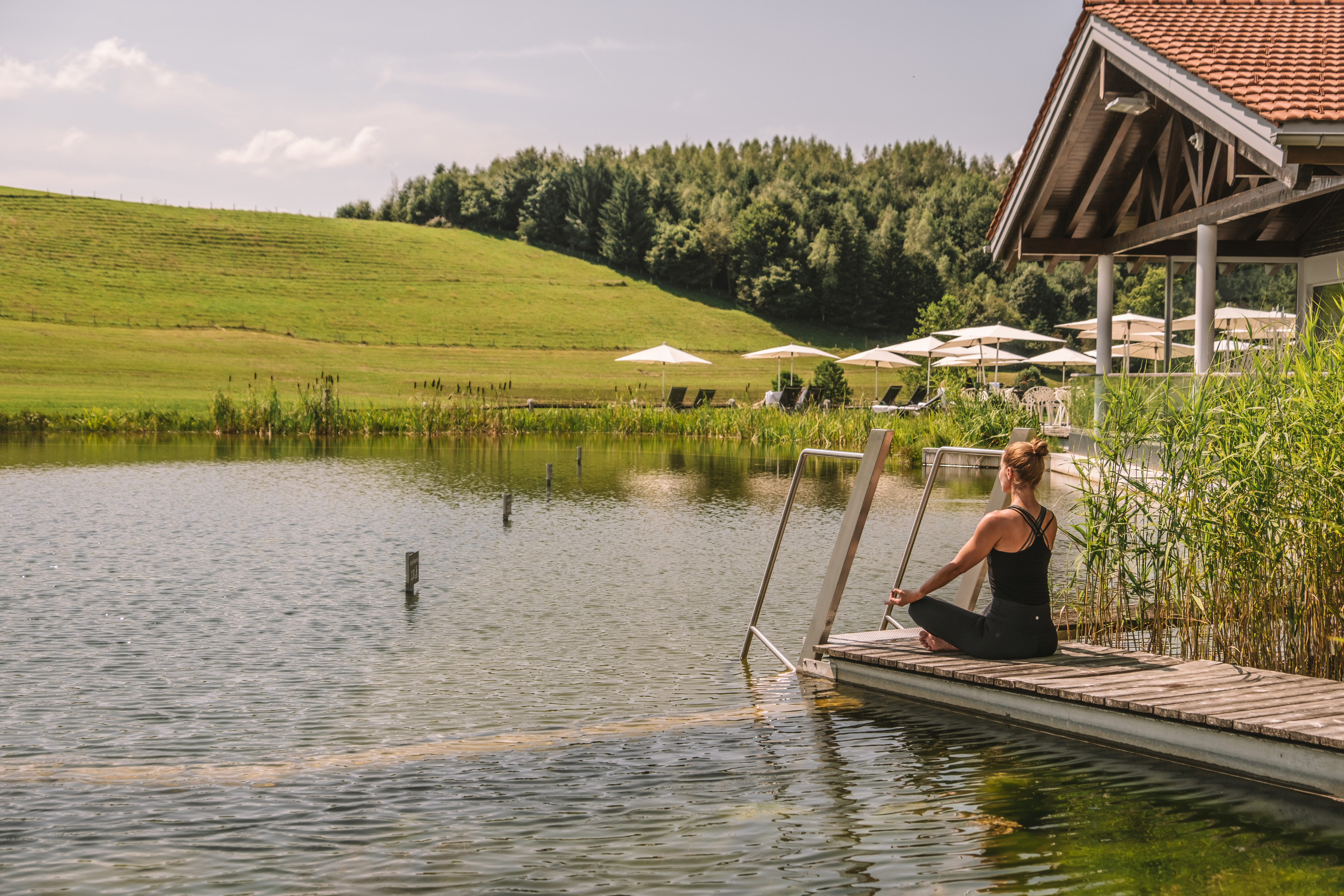 Wellnesshotel: 2500qm Natursee.  - Haubers Naturresort