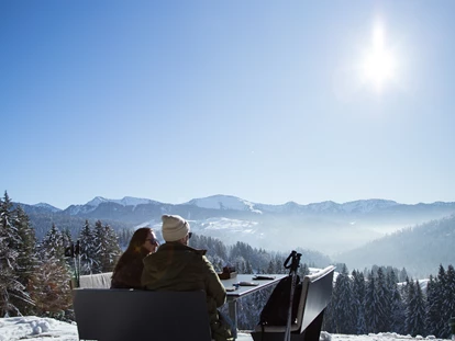 Wellnessurlaub - Fontanella - Mittag am Schwalbennest in den Wintermonaten. - Haubers Naturresort