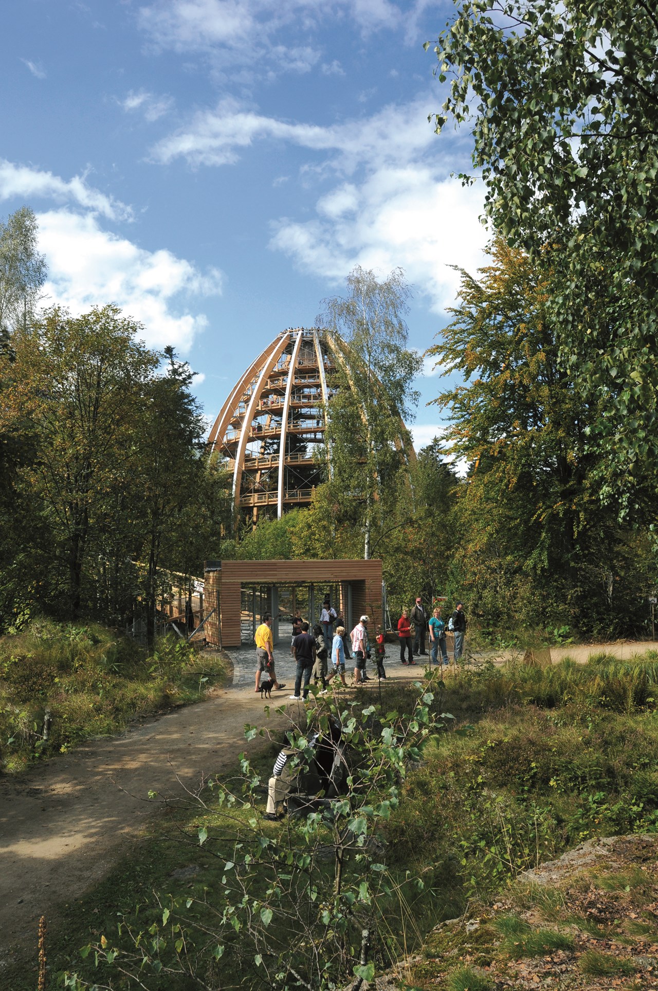 5-Sterne Wellness- & Sporthotel Jagdhof Ausflugsziele Baumwipfelpfad im Nationalpark Bayer. Wald