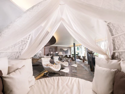 Wellnessurlaub - Private Spa - Otterbach (Sankt Florian am Inn) - Ruheraum Garten-Relax-Pavillon - 5* Wellness- & Sporthotel Jagdhof