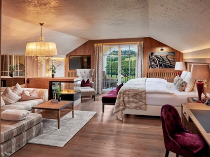 Wellnessurlaub - Private Spa - Otterbach (Sankt Florian am Inn) - Bergfeuer-Suite - 5* Wellness- & Sporthotel Jagdhof