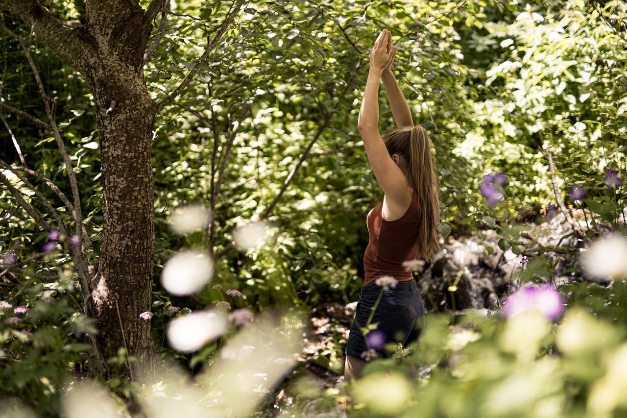 DAS GERSTL Alpine Retreat Fitnessangebote im Detail Mountain Flow Yoga Hike