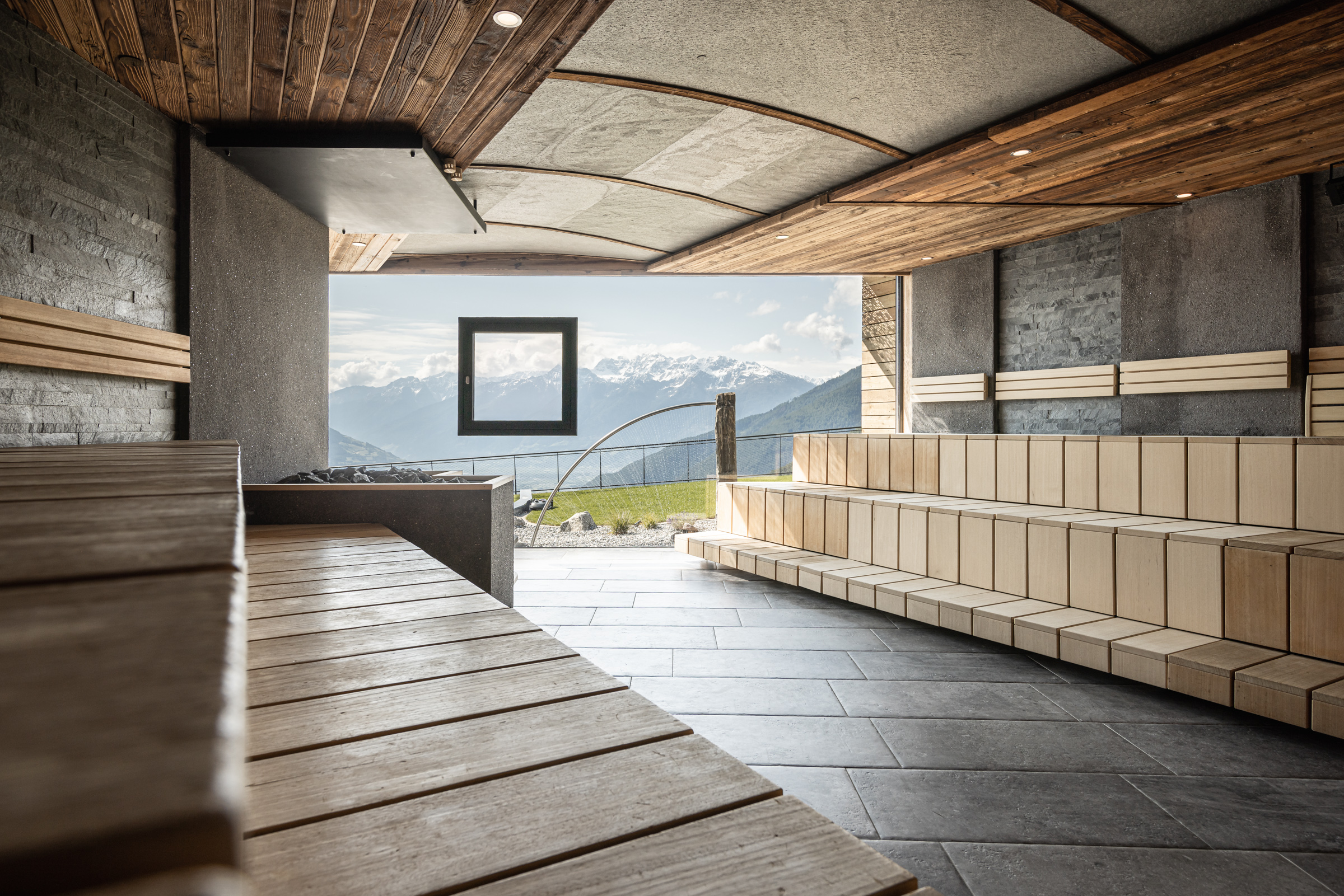 Wellnesshotel: Panoramasauna - DAS GERSTL Alpine Retreat
