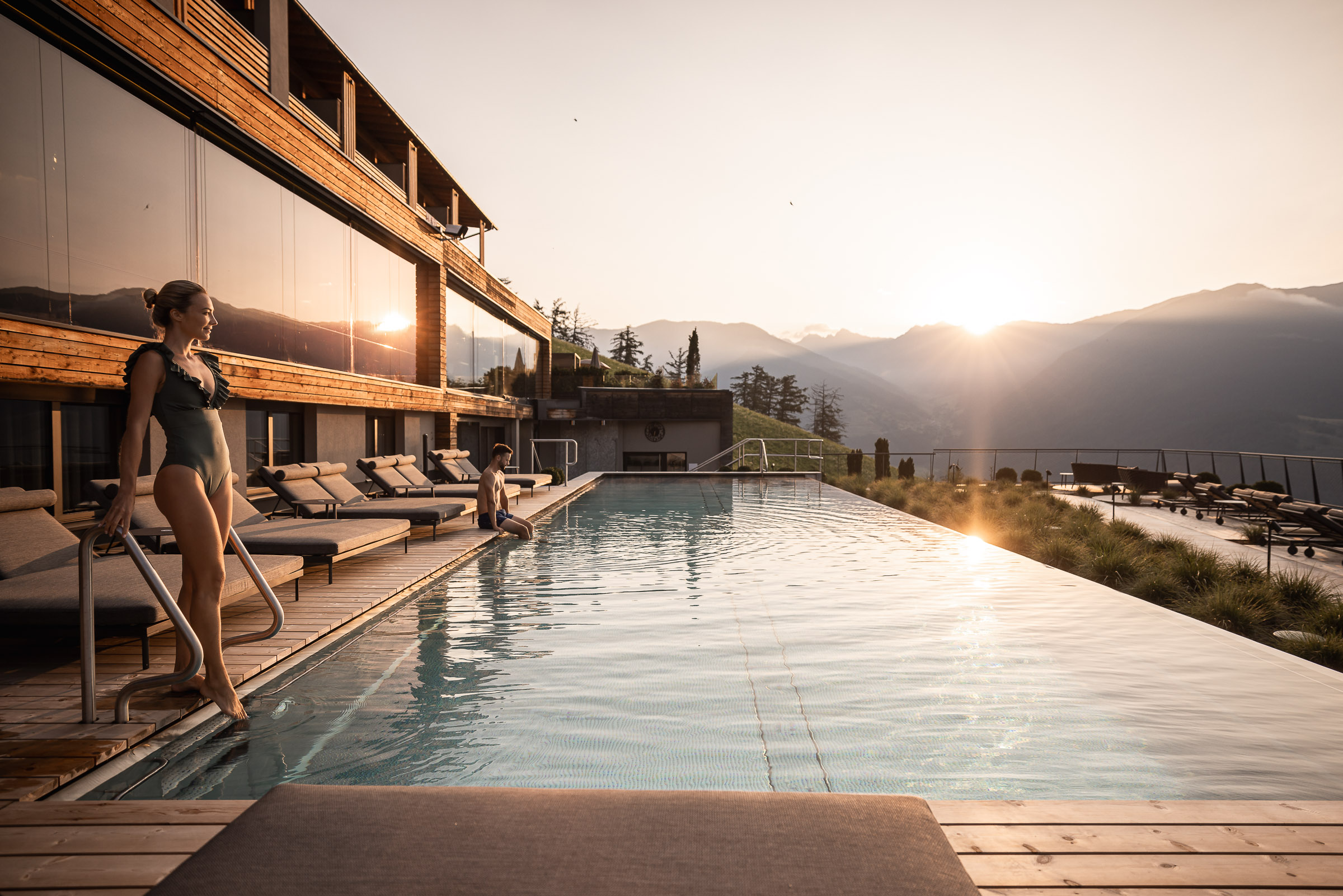 Wellnesshotel: Outdoor Pool - DAS GERSTL Alpine Retreat