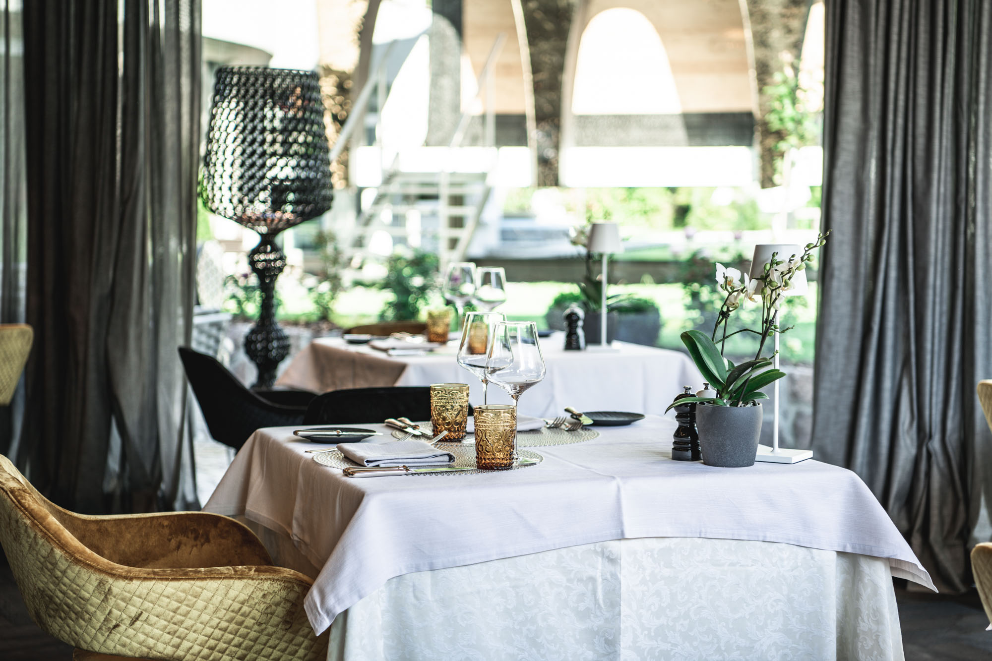 Wellnesshotel: Das Gourmet Restaurant der goldenen Maison - Alpin Garden Luxury Maison & SPA - Kulinarik | Restaurant