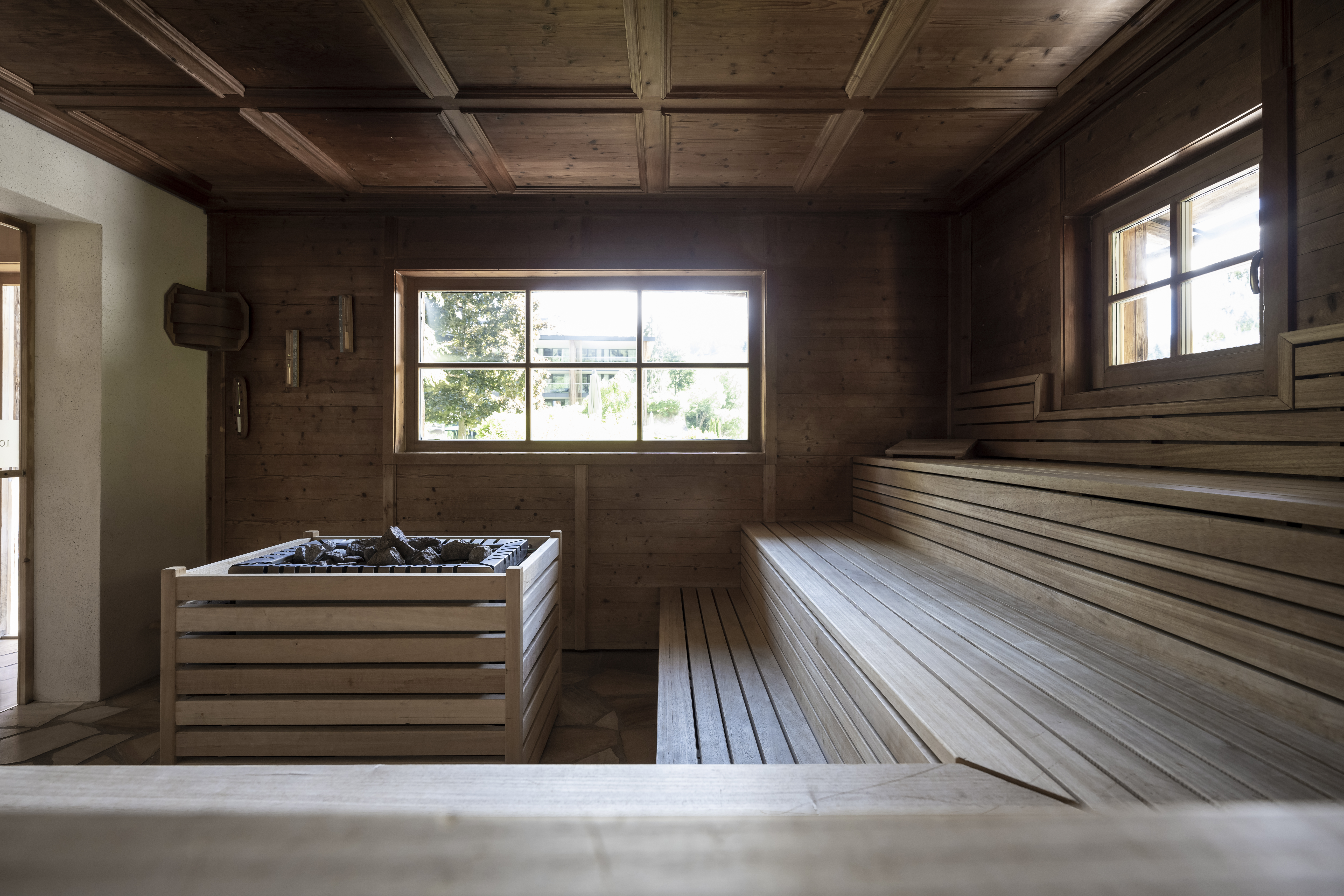 Viktoria Alpine Hideaway Saunen und Bäder im Detail Alpine Lodge Sauna