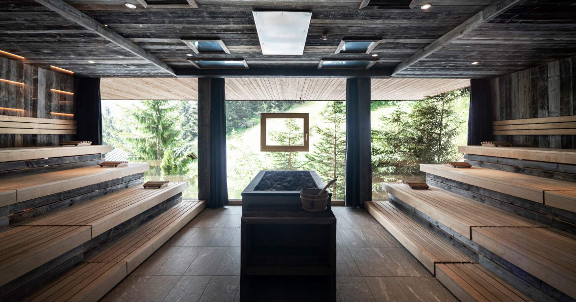 Viktoria Alpine Hideaway Saunen und Bäder im Detail Ritual Sauna