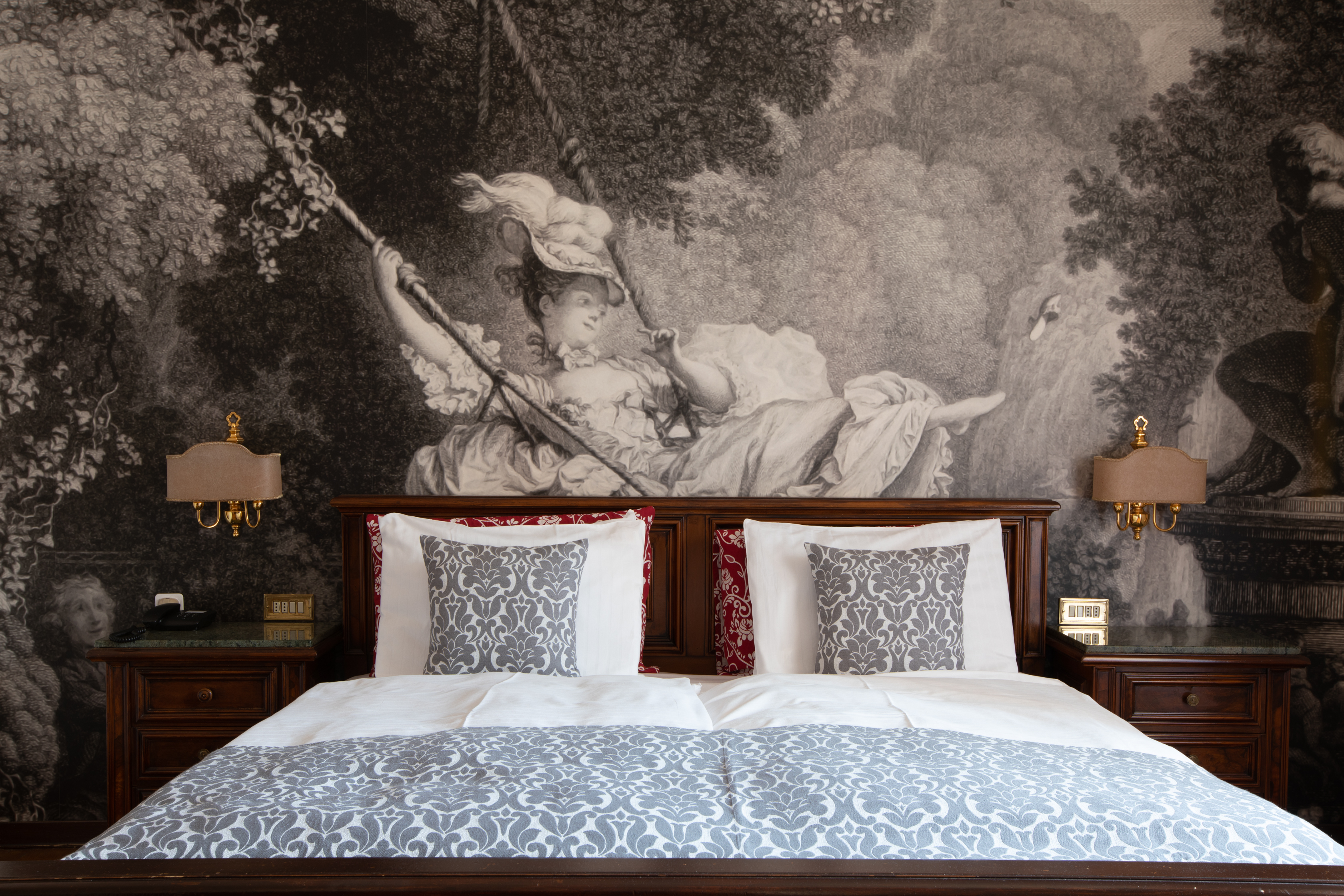 Hotel Castel Rundegg ****s Zimmerkategorien Doppelzimmer "Elegance mit Balkon/Terrasse"