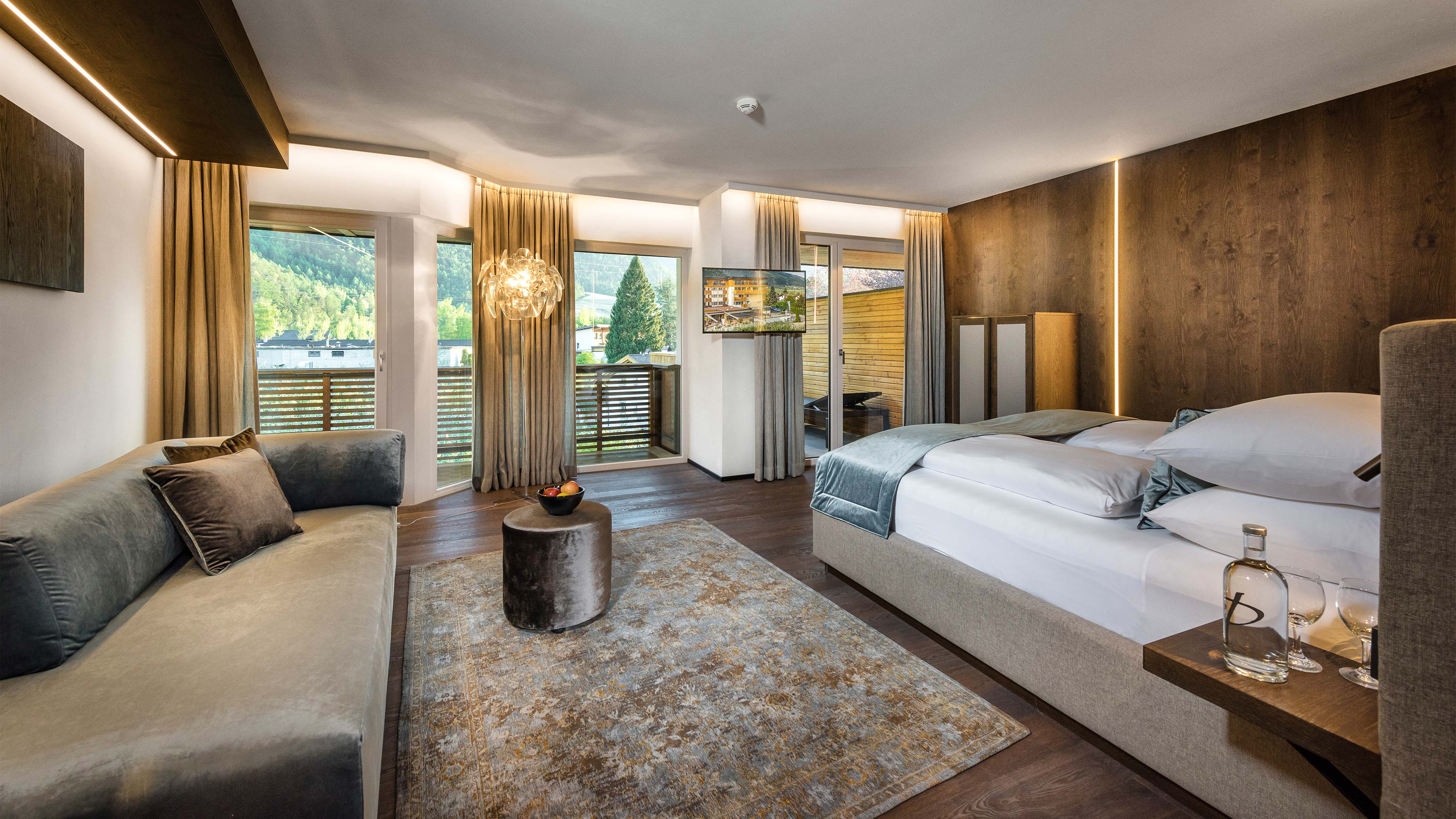Hotel das Paradies Zimmerkategorien Luxury Superior Suite