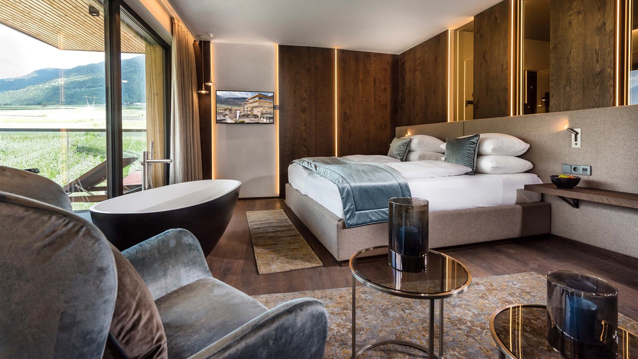 Hotel das Paradies Zimmerkategorien Romantic Suite