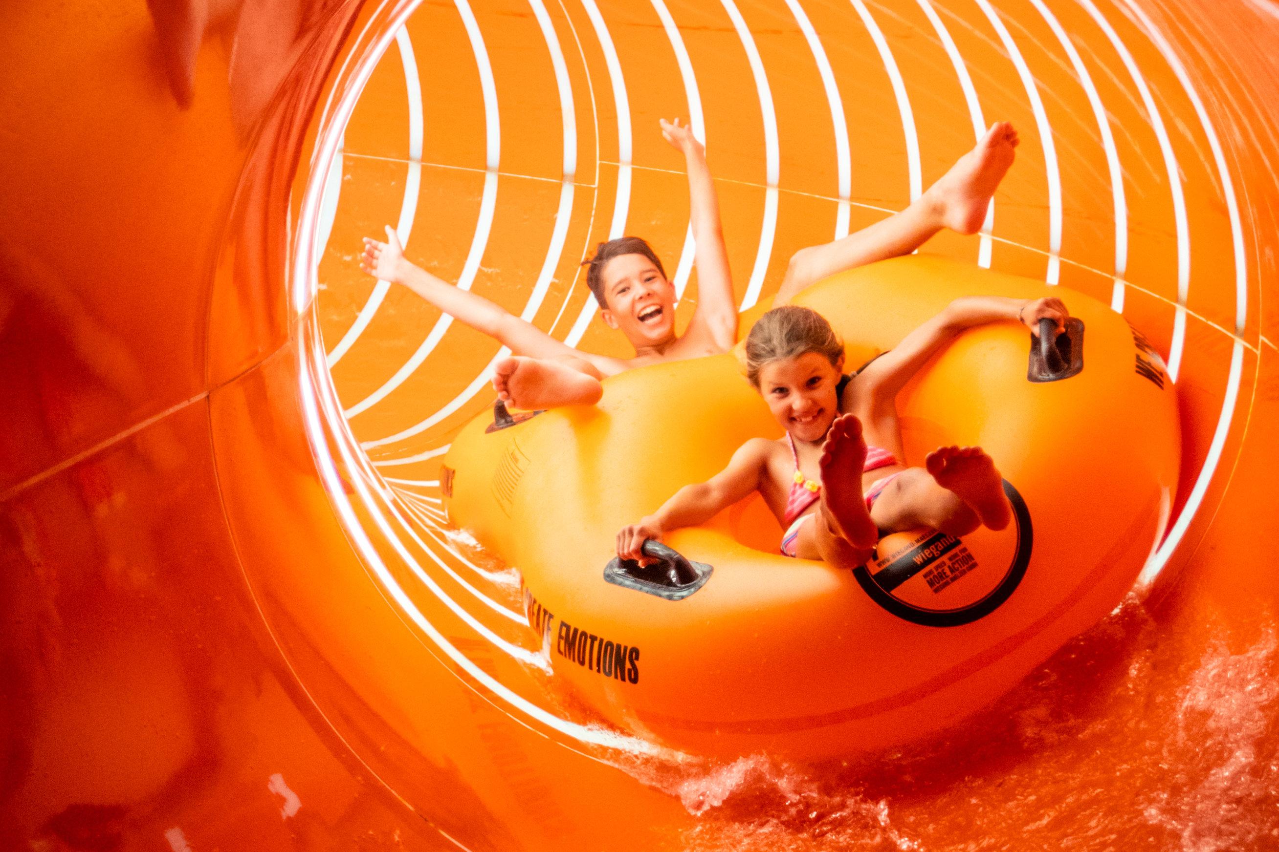 Wellnessurlaub - Meran und Umgebung - Hotel Prokulus 70 Meter Reifenrutsche - Familien- & Wellnesshotel Prokulus