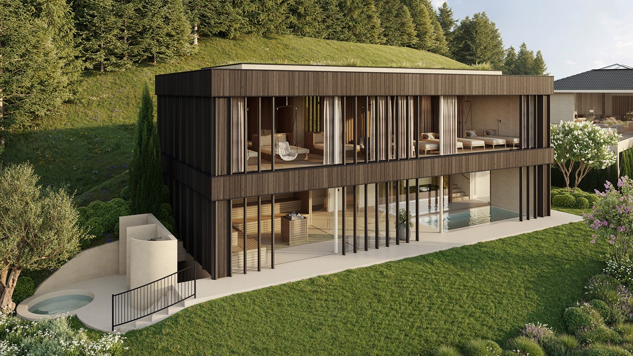 Ganis Resort - Dolomites Saunen und Bäder im Detail Adults Only Sauna House