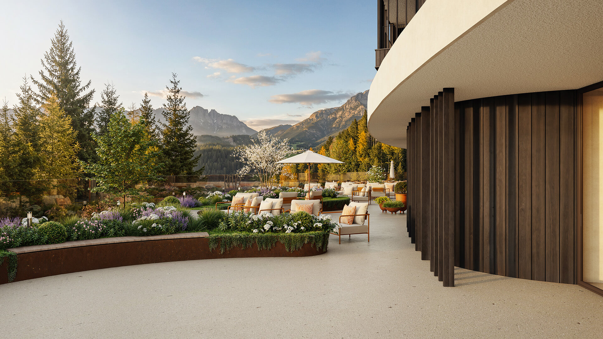 Wellnesshotel: Ganis Resort - Panorama Terrasse - Ganis Resort - Dolomites - Hotel | Umgebung