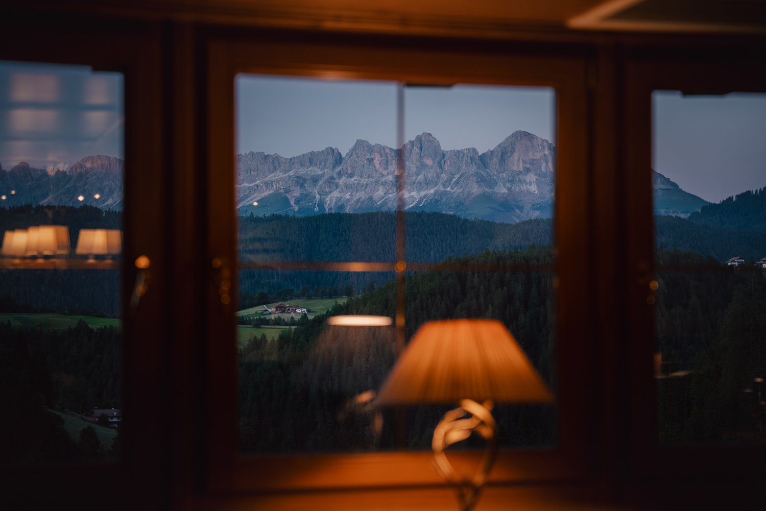 Wellnesshotel: Ganis Resort - Restaurant mit Ausblick auf den Rosengarten - Ganis Resort - Dolomites - Kulinarik | Restaurant