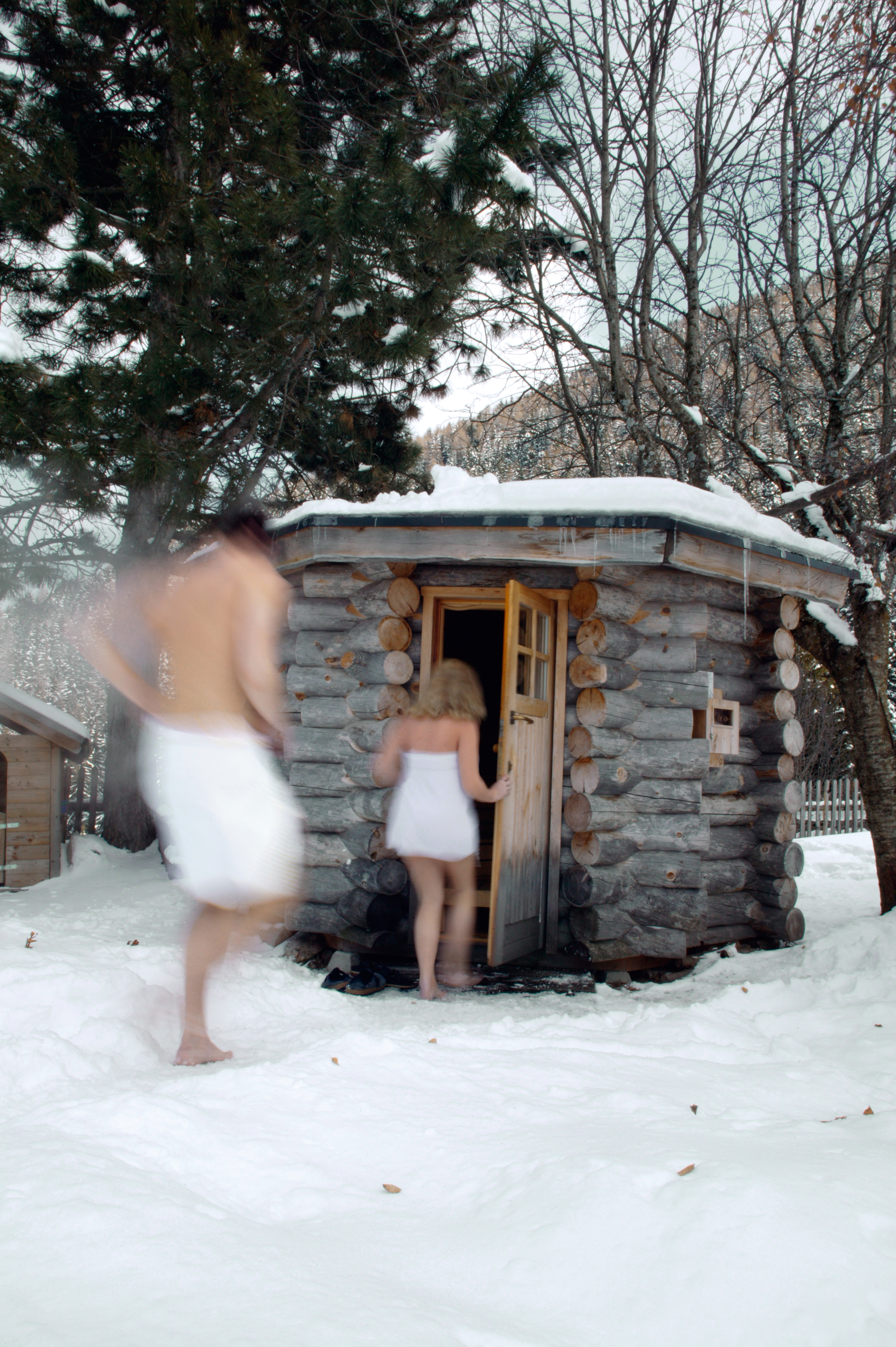 Wellnesshotel: Kelo-Holz Waldsauna - Ganis Resort - Dolomites - Sauna | Spa