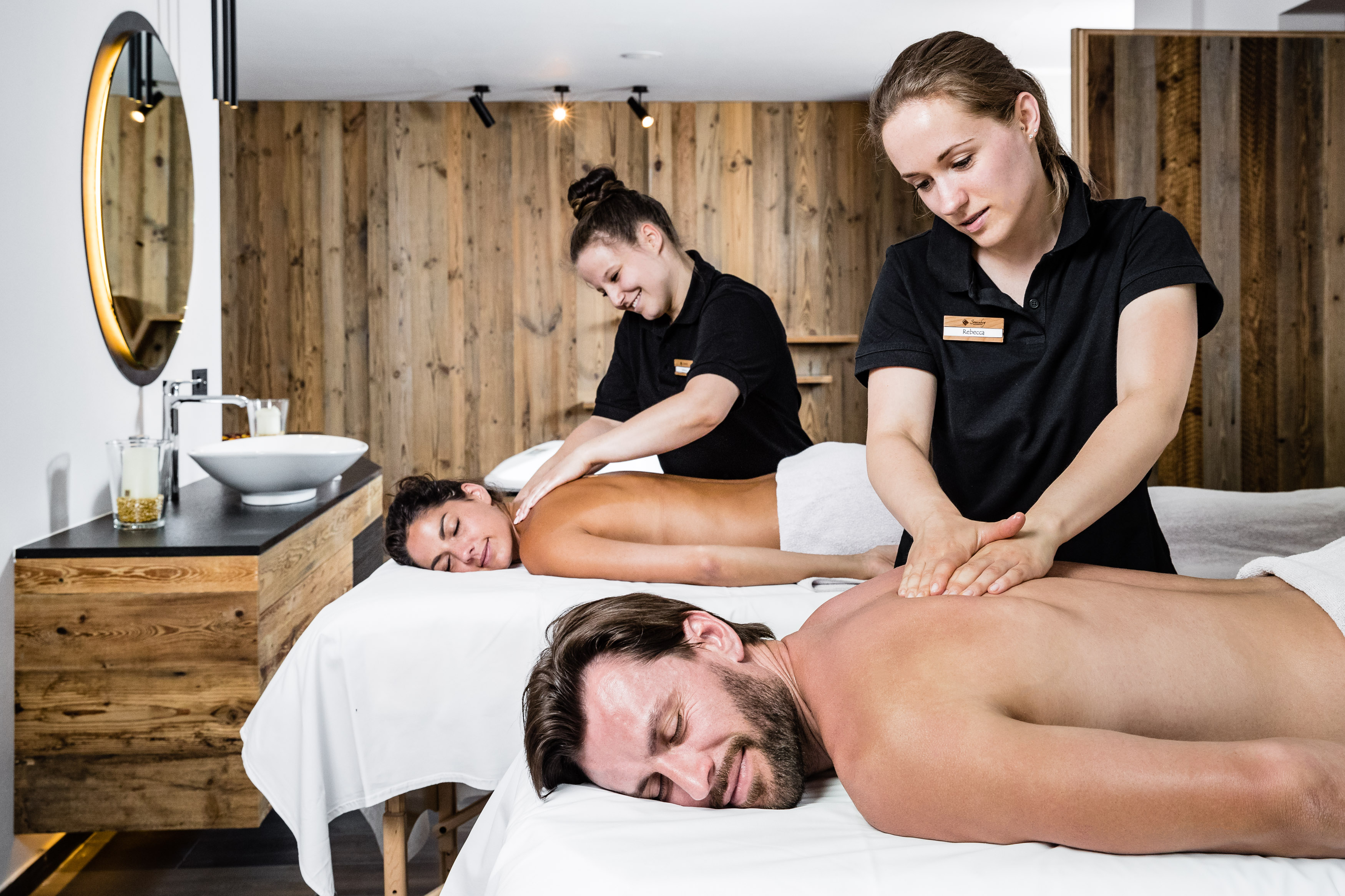 SONNENBERG | Panorama Dolomites Wellbeing Massagen im Detail Private Spa - Pärchenbehandlungen