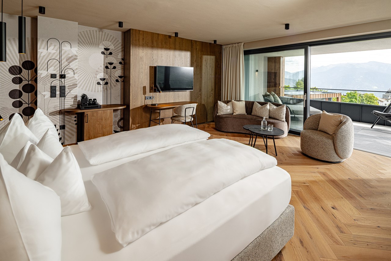 SONNENBERG | Panorama Dolomites Wellbeing Zimmerkategorien Sonnenberg Suite