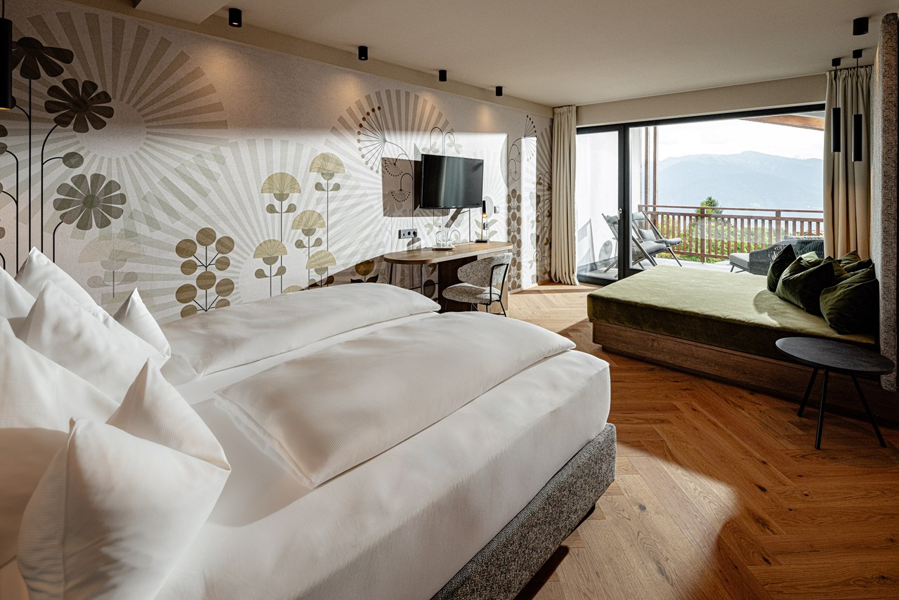 SONNENBERG | Panorama Dolomites Wellbeing Zimmerkategorien Alpin Relax