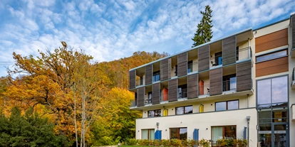 Wellnessurlaub - Klassifizierung: 4 Sterne - Niedersachsen - Außenansicht Appartementhaus - sonnenresort ETTERSHAUS