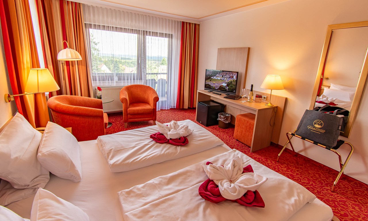 Wellnesshotel Hohenrodt **** Zimmerkategorien Kinzigtal-Doppelzimmer