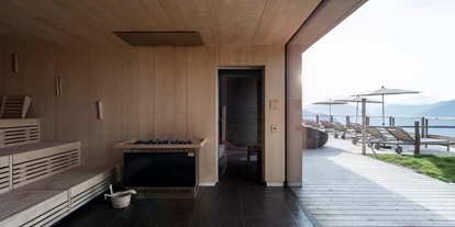 Wellnessurlaub - Dorf Tirol - Outdoor sauna  - Hotel Belvedere