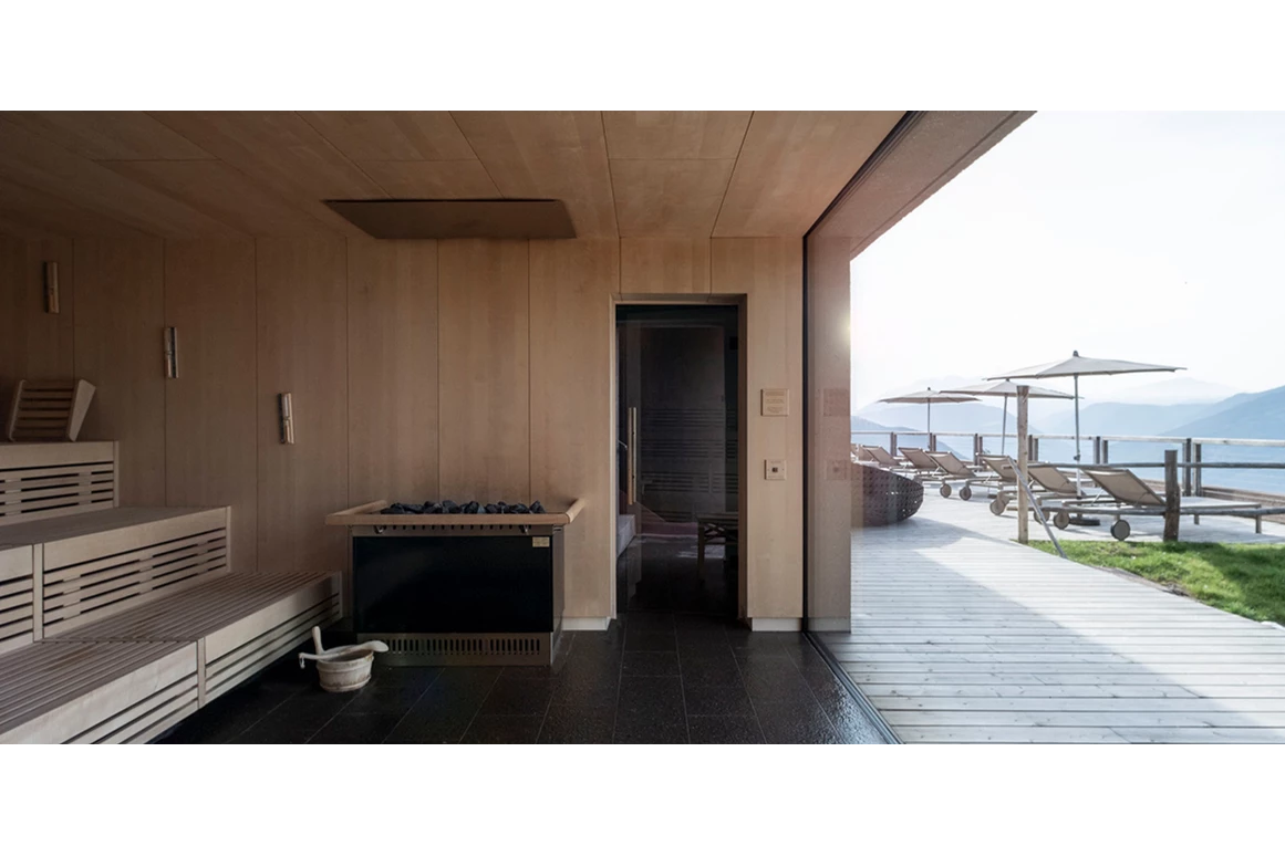 Wellnesshotel: Outdoor sauna  - Hotel Belvedere