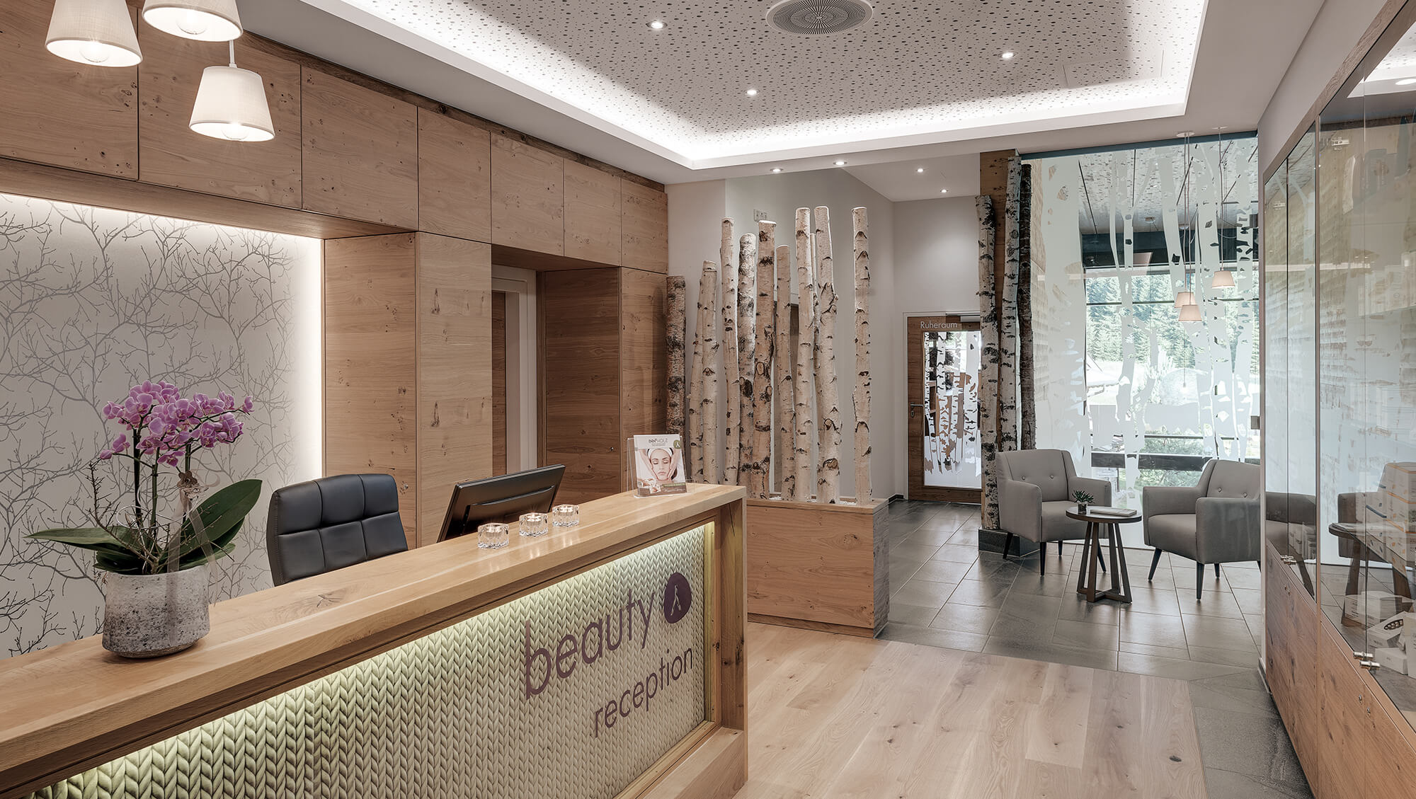 Wellnesshotel: INNs HOLZ Natur- & Vitalhotel****s Beautyrezeption - INNs HOLZ Natur- & Vitalhotel****s - Sauna | Spa