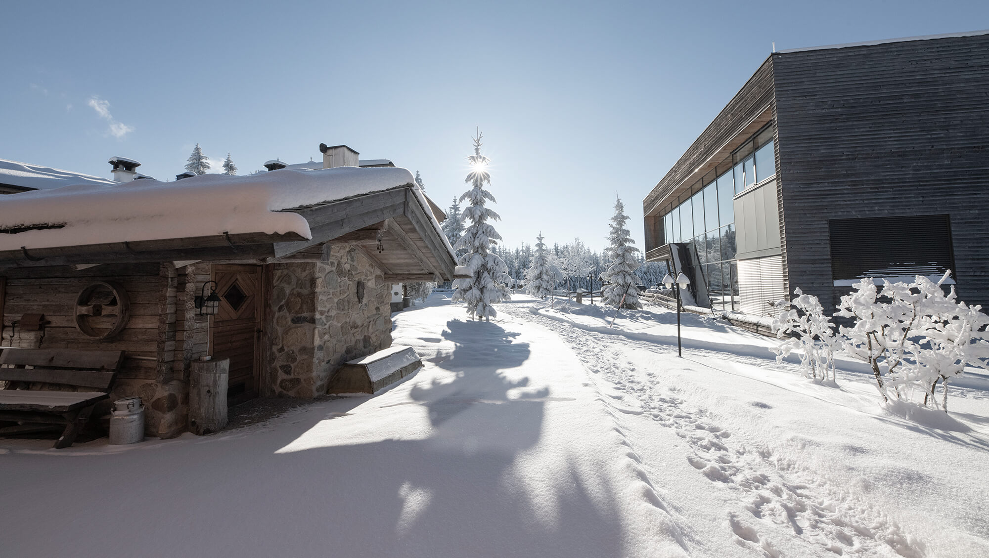 Wellnesshotel: INNs HOLZ Natur- & Vitalhotel****s im Winter - INNs HOLZ Natur- & Vitalhotel****s - Hotel | Umgebung