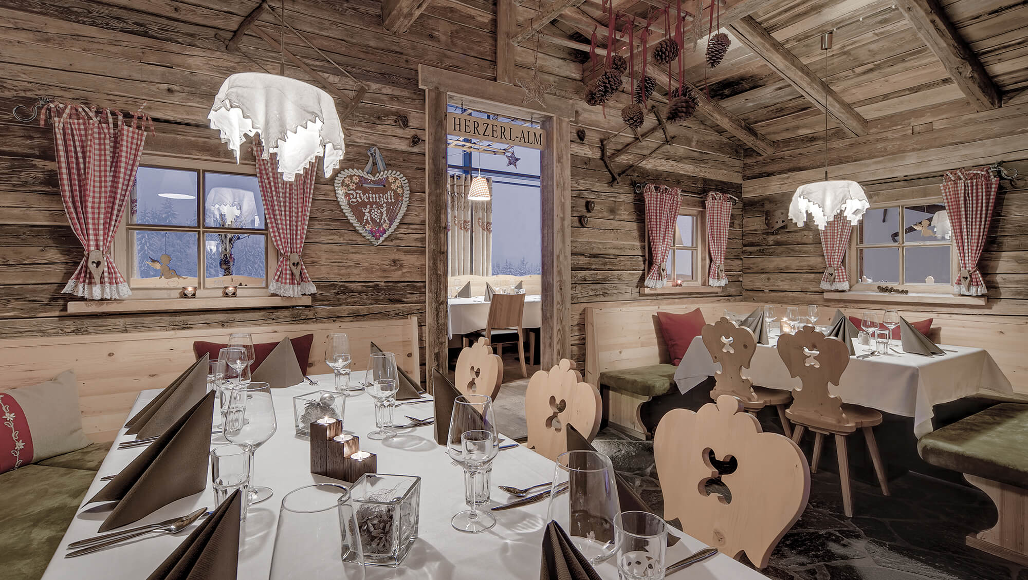 Wellnesshotel: INNs HOLZ Natur- & Vitalhotel****s Herzerlalm - INNs HOLZ Natur- & Vitalhotel****s - Kulinarik | Restaurant