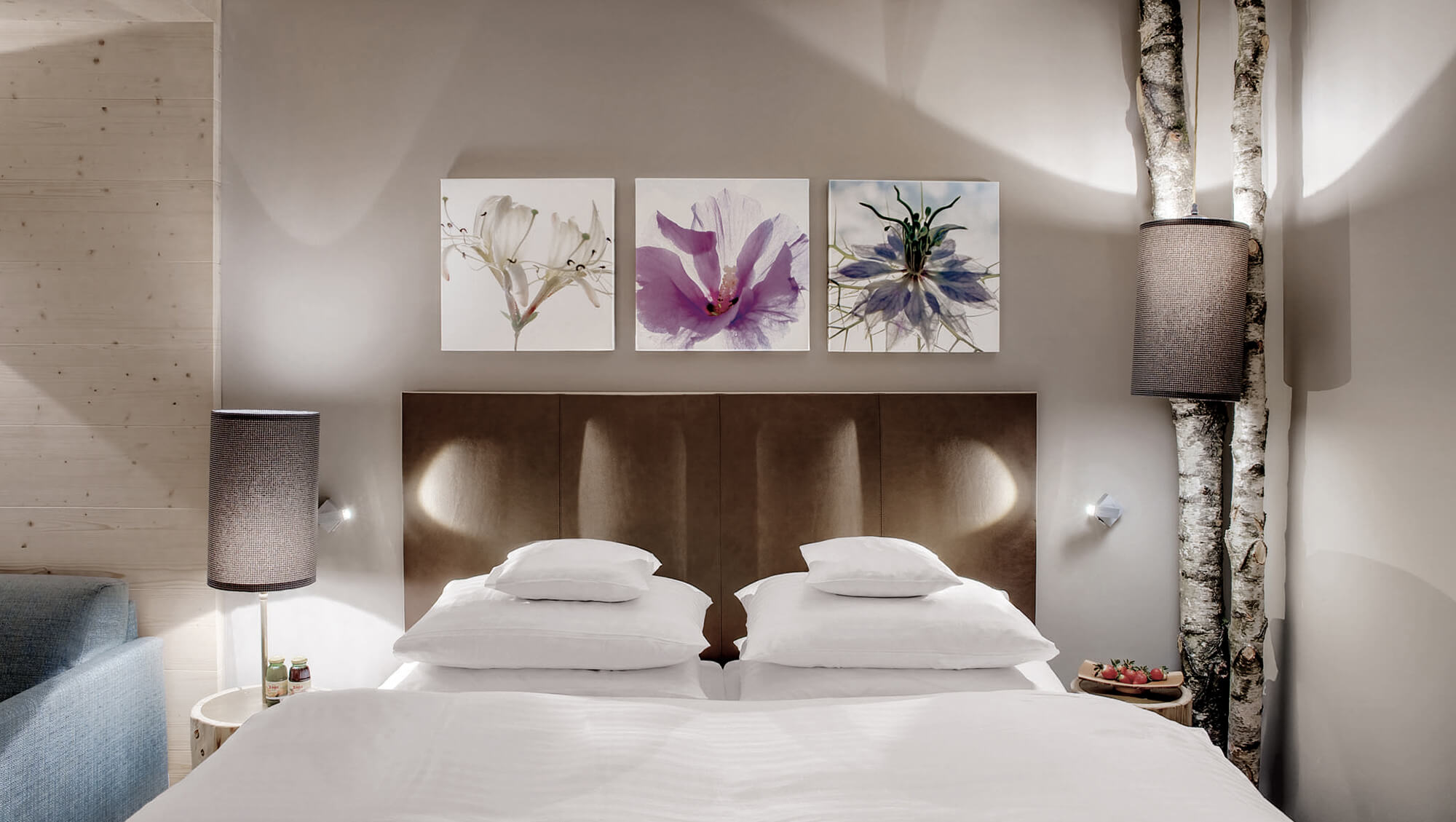 Wellnesshotel: INNs HOLZ Natur- & Vitalhotel****s Moldaublickzimmer - INNs HOLZ Natur- & Vitalhotel****s - Zimmer | Suiten