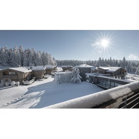 Wellnesshotel: INNs HOLZ Chaletdorf Resort im Winter - INNs HOLZ Chaletdorf