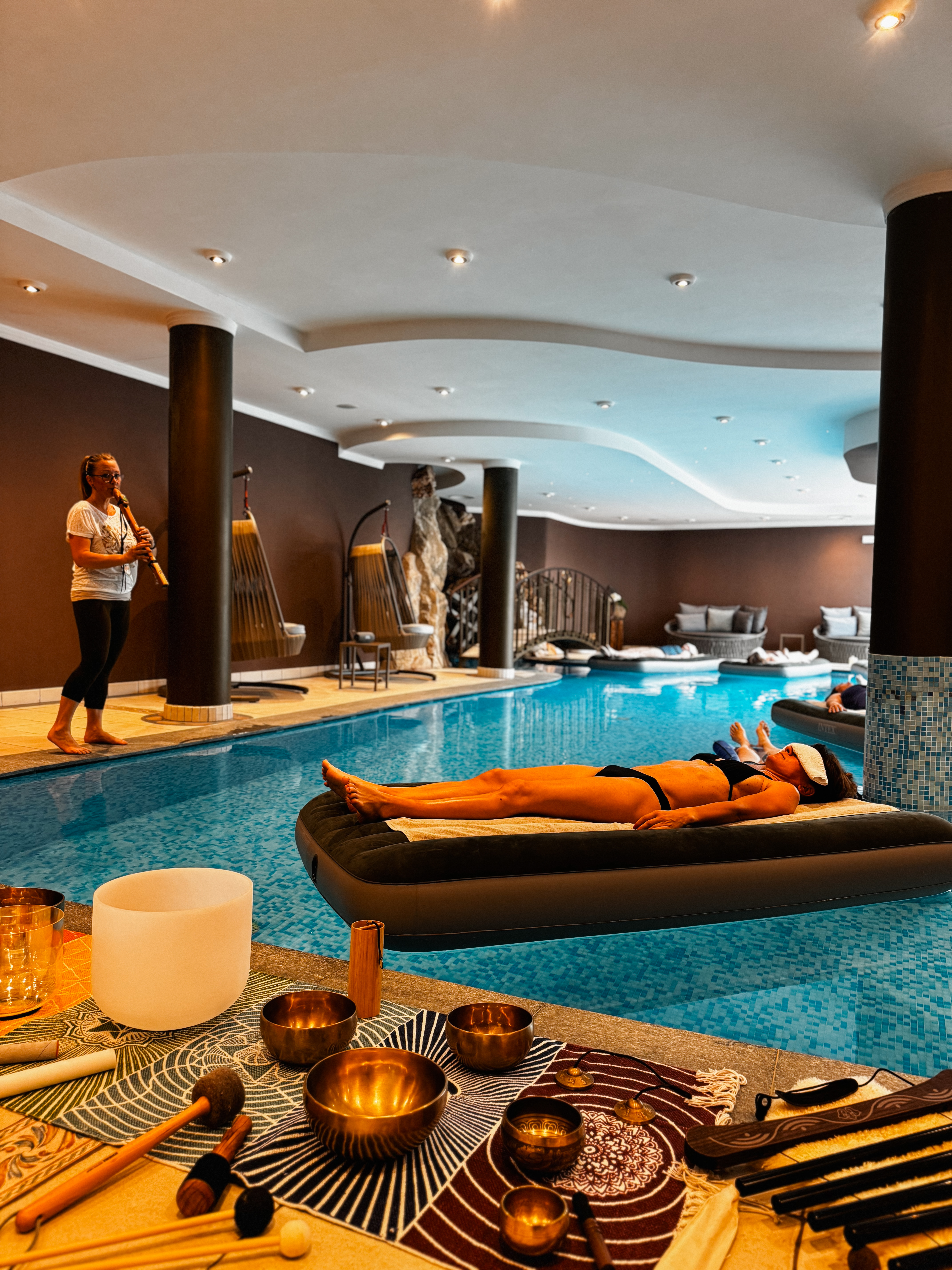 Piris Jagdhof | DolceVita Experience Fitnessangebote im Detail Floating Sound Bath