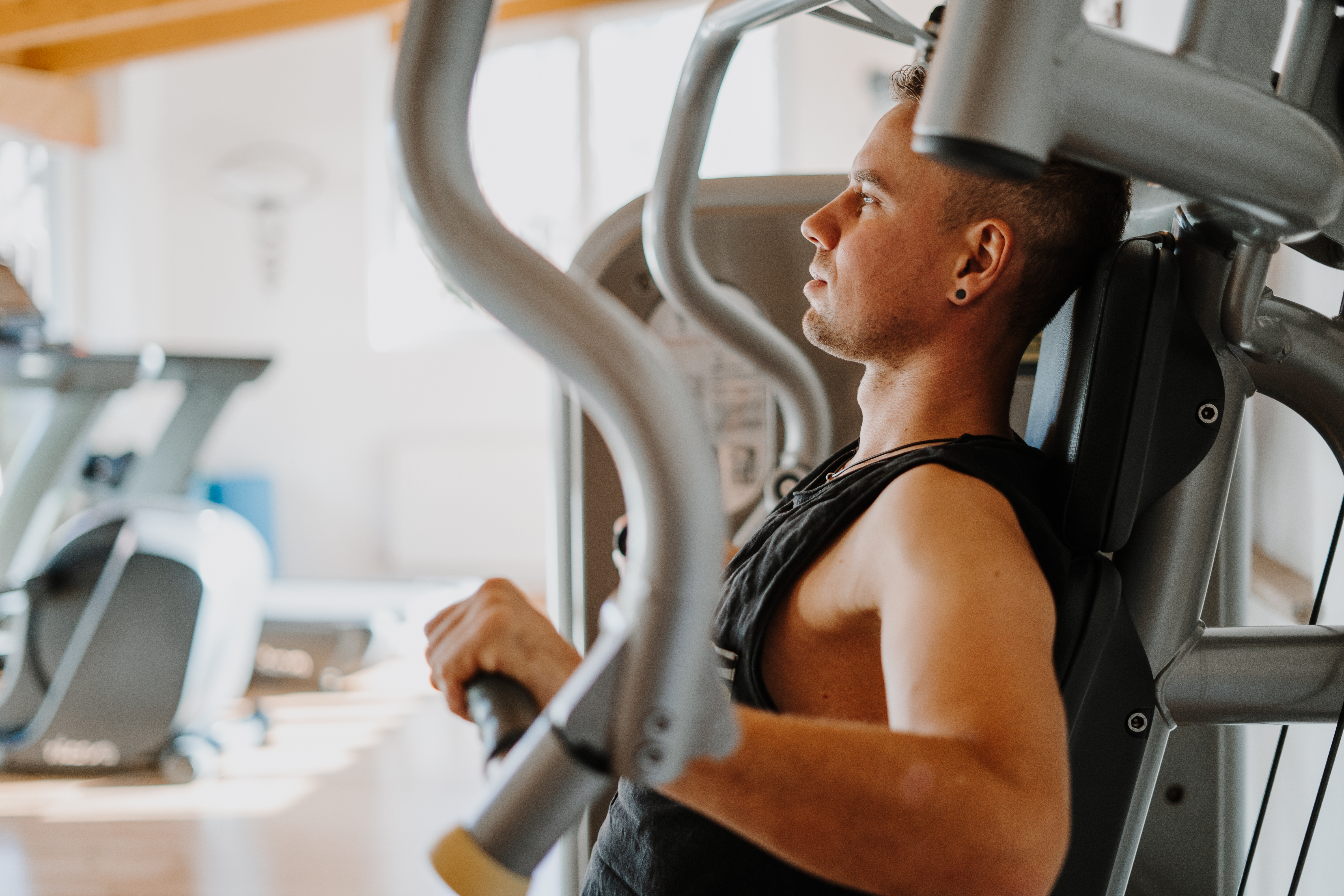 Wellnesshotel: Kraftgeräte im Fitnessraum - Piris Jagdhof | DolceVita Adventure Experience