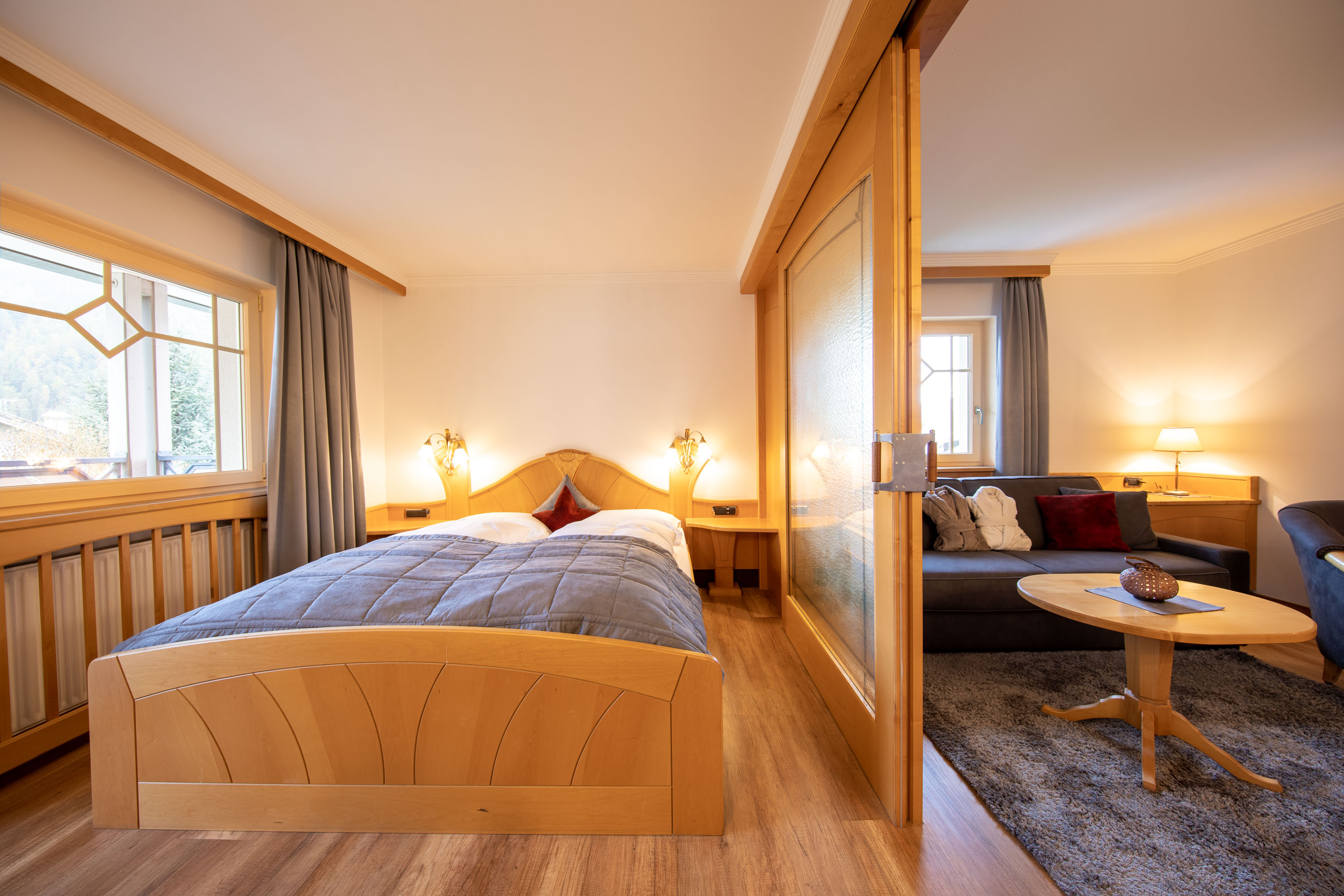 Aktiv- & Wellnesshotel Zentral Zimmerkategorien Junior Suite Rotund