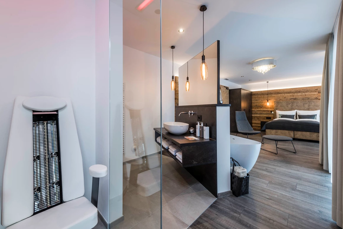 Wellnesshotel: Spa Suite mit Infrarotkabine - matill – timeless boutique retreat