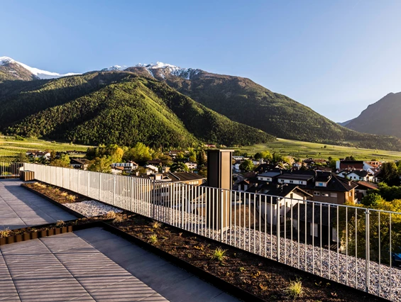 Wellnesshotel: Aussicht auf die Vinschger Bergwelt - matill – timeless boutique retreat