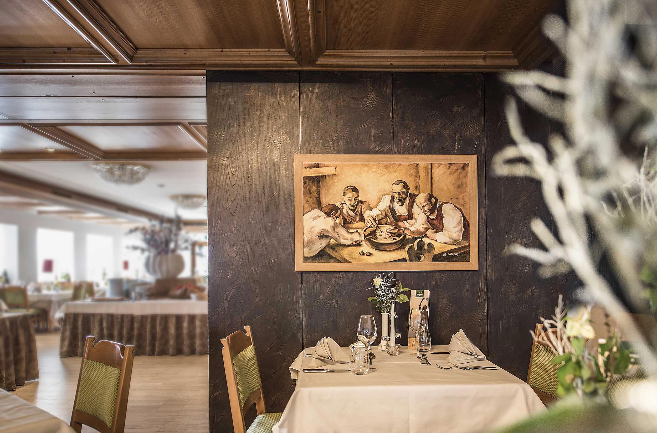 Wellnesshotel: Aktiv- & Vitalhotel Taubers Unterwirt, REstaurant - Aktiv- & Vitalhotel Taubers Unterwirt