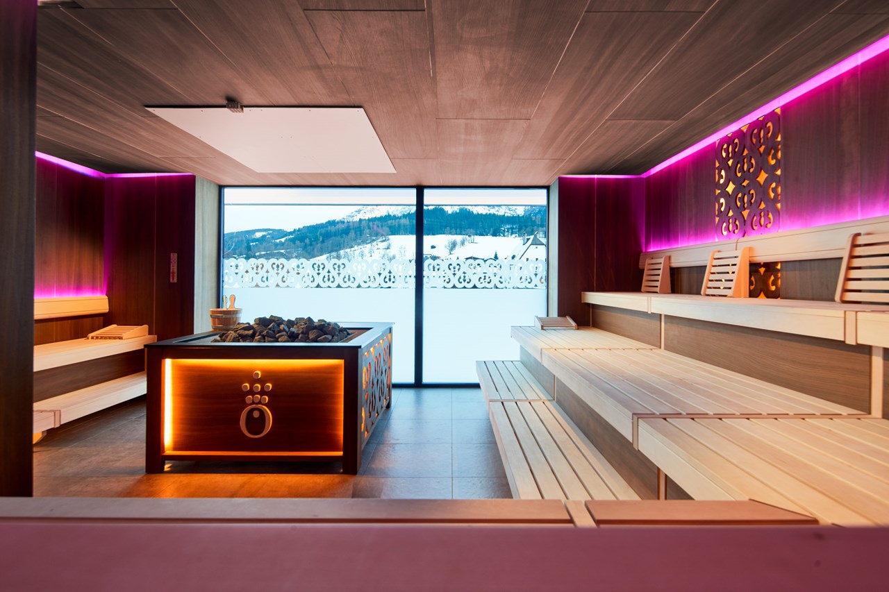 die HOCHKÖNIGIN - Mountain Resort Saunen und Bäder im Detail Eventsauna im QUEEN SPA